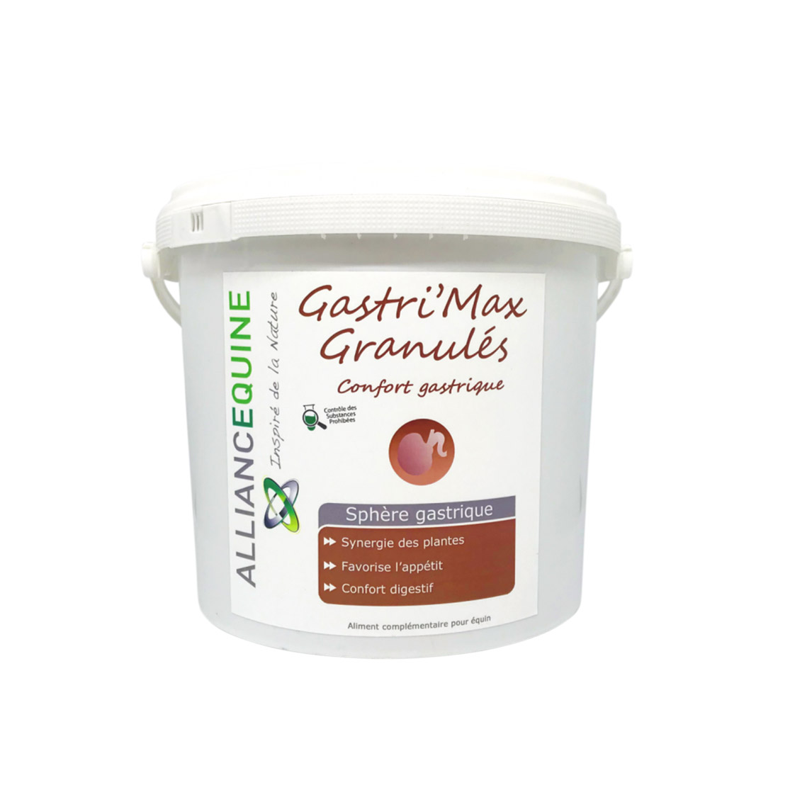 Gastri'Max granulés 10 kg - ALLIANCE EQUINE